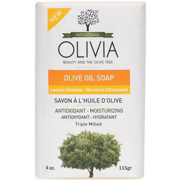 Papoutsanis Olivia Λευκό Σαπούνι Ελαιολάδου - Λουίζα 115gr